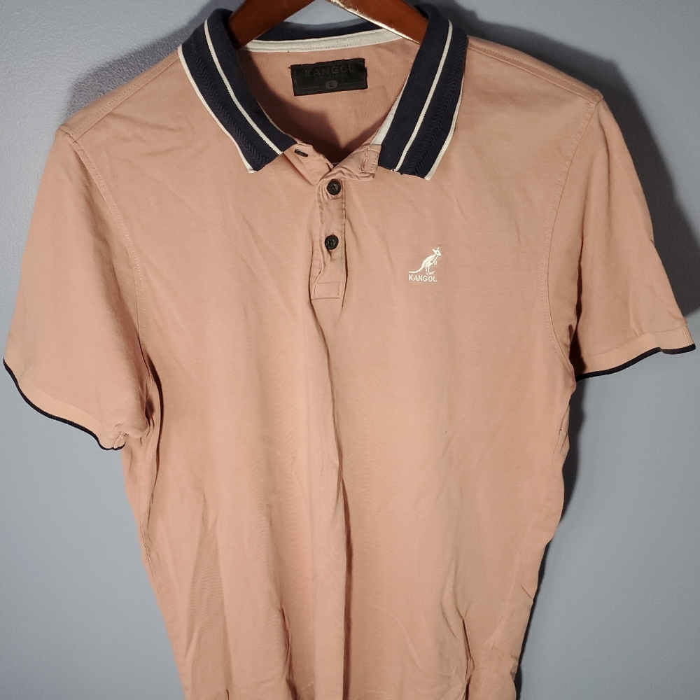 Kangol Polo Pink Men Size L